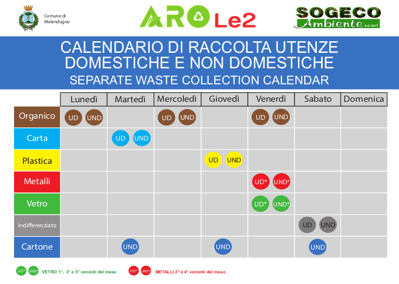 Calendario di Melendugno