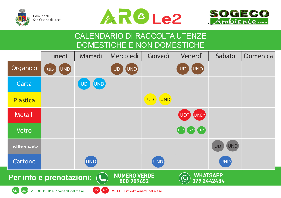 Calendario Calimera